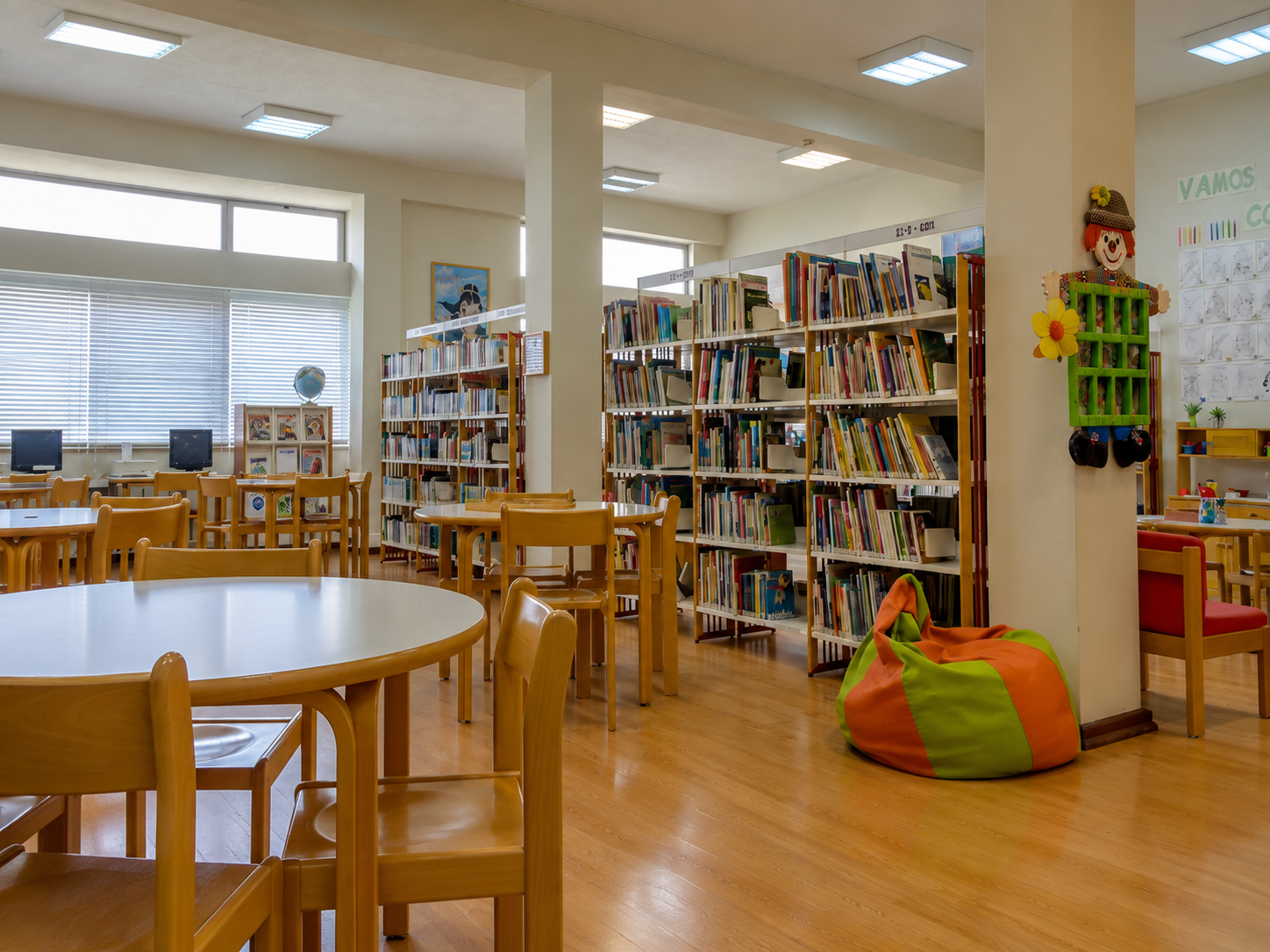 Children’s reading room at the Municipal Library of Figueira da Foz